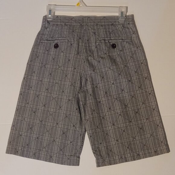 First Wave Kids Plaid Hawaiian Swim Shorts WITH PocketS Sz 14 - Picture 3 of 3